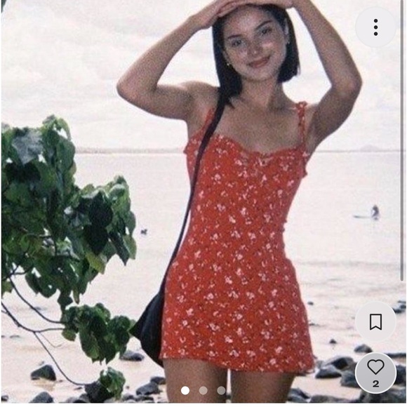 Pretty Little Thing Red Sun dress - Picture 1 of 3
